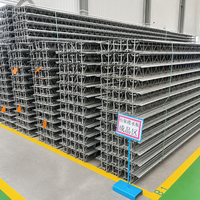 Plateau de plancher en treillis d'acier pour entrepôt, mezzanine, haute capacité de charge, plancher métallique renforcé