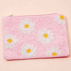 Sac de soirée brodé avec perles et bandoulière - Product Image 6