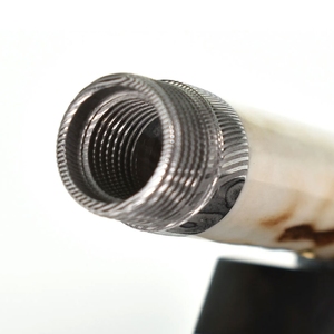 Stylo promotionnel exécutif en métal lourd personnalisé matériaux métalliques en acier inoxydable laiton cuivre titane damas stylo en acier - Product Image 4