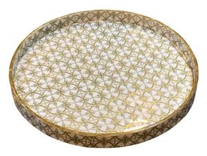 Bandeja de Servicio de Madera Esmaltada de Calidad Hotelera, Bandeja Premium para Mesa de Comedor - Product Image 4