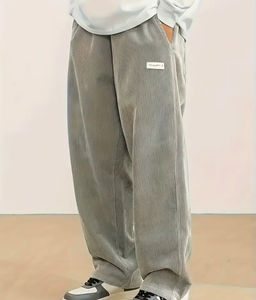 Pantalones Deportivos Casuales de Lana para Hombre, Ligeros, con Bolsillos, Corte Regular, Ecológicos, Transpirables, de Piel, para Otoño/Invierno, Nuevo y en Oferta - Product Image 5