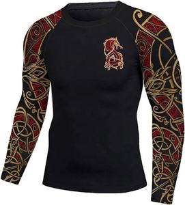 Chemise de compression MMA BJJ imprimée numériquement personnalisable en gros Confortable Respirant à manches longues Casual Rash Guard - Product Image 1