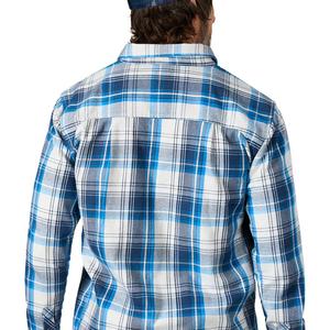 Camisetas de pesca de popelina de poliéster/algodón con logotipo personalizado para hombre, manga larga, protección solar, 50 + UV UPF, botón de enfriamiento de secado rápido - Product Image 6