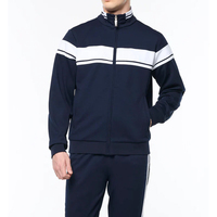 Conjunto Deportivo Damarindo de 2 Piezas para Hombre, Transpirable, para Verano, Running, Entrenamiento, Gimnasio, con Logotipo Personalizado, Chaqueta y Pantalones de Poliéster Twill