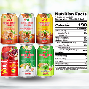 น้ำผักเหลือง 330 มล. (11.1 ออนซ์) โรงงานเวียดนาม |   เครื่องดื่มเพื่อสุขภาพ ราคาขายส่ง ตัวอย่างฟรี รับผลิตแบรนด์ส่วนตัว - Product Image 2