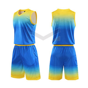 100% poliéster mejor calidad uniforme de baloncesto deportes de alta calidad BSCI, venta al por mayor, ropa deportiva uniforme de baloncesto hecho a medida - Product Image 1