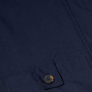 Chaqueta de Mezclilla de Lona 100% Algodón para Hombre con Logotipo Personalizado de Alta Calidad, Cuello Alto, Color Sólido Informal, Resistente al Viento e Impermeable para Invierno - Product Image 6