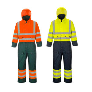 Combinaison haute visibilité, construction durable, tissu respirant, combinaison adaptée aux exigences des uniformes industriels du personnel - Product Image 1
