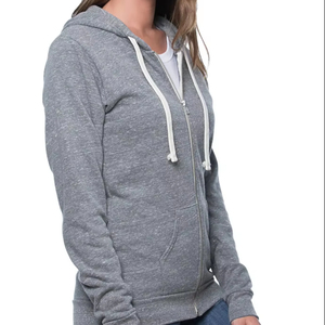 Sweat à capuche raglan Tri-Blend pour hommes HeavyBlend sweat à capuche zippé complet veste en polaire Tri-Blend sweat à capuche zippé - Product Image 1