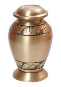 New Unique Designer Beautiful Metal American Style Biodegradable <b>Keepsake</b> Urn <b>Ashes</b> 3 Cubic Inch Capacity Small Cremation <b>Ash</b> - Product Image 4