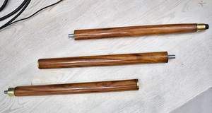 Bastón de madera 100% con mango de latón decorativo, bastón de madera marrón de diseñador, uso diario para hombres y mujeres mayores de 36" - Product Image 5