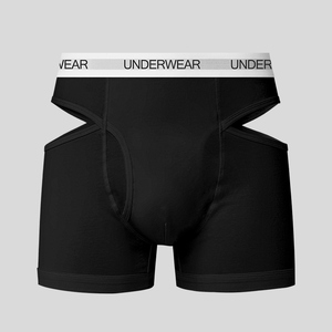 กางเกงบ็อกเซอร์สำหรับผู้ชายสำหรับการแสดงกีฬาเนื้อผ้าควบคุมความชื้นและระบายอากาศได้ดีสวมใส่สบาย - Product Image 2