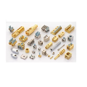 Borniers électriques en laiton du fournisseur très populaire avec prix économique de logo personnalisé de rainure - Product Image 1