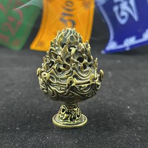 Quemador de Incienso de Latón de Estilo Superior para Bakhoor, para una Atmósfera Religiosa y Aromática en el Hogar y la Oficina, Ideal como Decoración del Hogar - Product Image 2