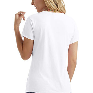 เสื้อยืดสำหรับผู้หญิงพิมพ์ลายสกรีนโลโก้ออกแบบได้ตามที่ต้องการ - Product Image 6