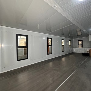 Casa Espandibile Elevata di 40 Piedi con Tetto Inclinato e Padiglione, Tre Camere da Letto, Un Bagno, <span class=keywords><strong>Finestre</strong></span> a Tutta Altezza in Vetro - Product Image 6