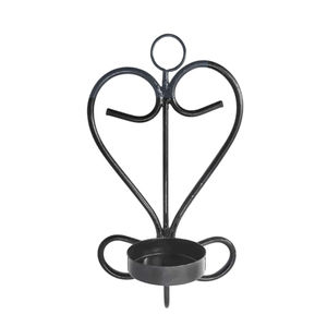 Scones muraux en fer noir de la plus haute qualité Design admirable Scones muraux intérieurs pour la maison décoration de noël bougeoir - Product Image 2