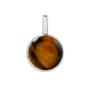 "Rainbow <b>Moon</b> Pendant Necklace in S925 Sterling Silver with Multi-Gemstone and Zircon <b>Charm</b>" - Product Image 4