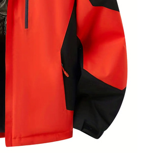 Veste de ski d'hiver pour hommes OEM avec logo en tissu imperméable sur mesure, conception isolée et options de marque de distributeur - Product Image 3