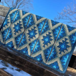 Manta de Silla de Montar para Caballo de Exhibición Occidental, Diseño Neozelandés, Hecha a Mano, Material Ecológico, Forro de Lana, Alta Calidad, Tamaño Personalizable - Product Image 3