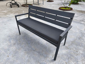 Outdoor <b>Garden</b> <b>Wooden</b> Bench <b>Chair</b> For 2 Persons Outdoor Back Bench Furniture For <b>Garden</b> Park - Product Image 6