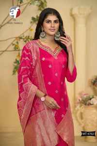 ชุดออกแบบลาเต้สุดหรูสำหรับผู้หญิงเสื้อผ้าแฟชั่นสำหรับใส่ทำงานดูลาผ้าไหมแท้ - Product Image 5