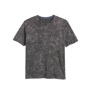 T-shirts légers délavés à l'acide pour hommes T-shirts délavés à l'acide pour hommes respirants Vente chaude - Product Image 5