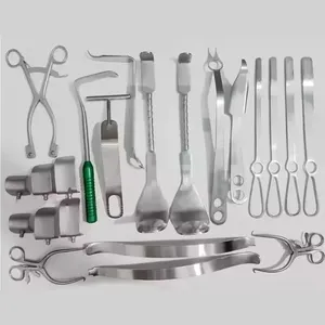 Kit de chirurgie de l'épaule 22 pièces, système d'extenseurs en acier inoxydable, instruments orthopédiques - Product Image 1