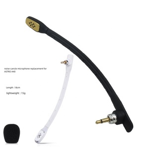 Para Logitech <span class=keywords><strong>Astro</strong></span> <span class=keywords><strong>A40</strong></span> Auriculares para juegos Micrófono Reemplazo Estilo con cable para una comunicación óptima por cable - Product Image 3