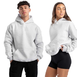 <b>Mens</b> Heavyweight <b>Plain</b> <b>Grey</b> <b>Hoodie</b> Pullover Streetwear Casual Gym Sweatshirt OEM Wholesale Supplier Fleece <b>Hoodie</b> For <b>Mens</b> - Product Image 4