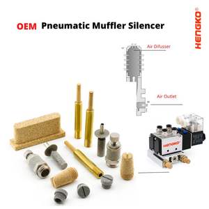 Оптовый дистрибьютор HENGKO: Фильтр-глушитель для пневматических систем из спеченной нержавеющей стали - Product Image 6