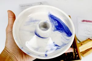 Ensemble de chips et de trempette en résine de marbre multicolore Plateau de service élégant Bol à chips en résine de haute qualité Plateau de trempette en marbre - Product Image 6