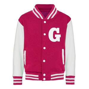 แจ็กเก็ตทีมเบสบอลมหาวิทยาลัยคอปกตั้งสำหรับผู้ชาย - Product Image 1
