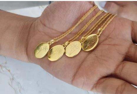 GOLD VERMEIL, ROSE GOLD AND WHITE RHODIUM