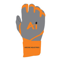 Gants de frappeur de baseball professionnels de haute qualité, design personnalisé, logo, manchette longue, cuir de chèvre, légers, respirants, avec fermeture à crochet