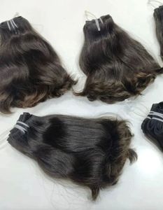 Buy Best Natural Straight Hair From Indian Temples Virgin Remy Hair Bundles Unprocessed Raw From Single Donor Hair - Product Image 2