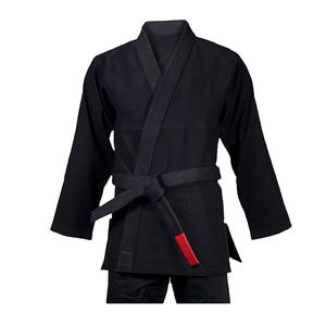 Uniformes de Karate OEM de la Mejor Calidad 100%, Hechos de Algodón Cómodo, con Logotipo Frontal, Transpirables, de Secado Rápido, Unisex para Adultos, Artes Marciales - Product Image 6