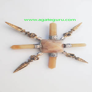 Générateur d'énergie avec Chakra pierre précieuse de guérison cristal - Product Image 1