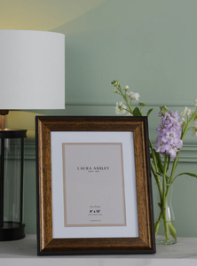 AK Brass Wooden & <b>Metal</b> Photo <b>Frame</b> in Natural and <b>Black</b> Color Finished Set of 2 For Table Decor / Home Decor - Product Image 2