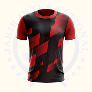 Camiseta informal de hombre de peso pesado de alta calidad con cuello redondo y hombros caídos Impresión de sublimación Diseño de patrón de ropa de calle - Product Image 1