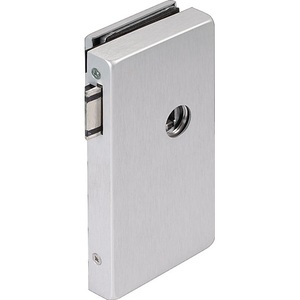 DORMA-GLAS Classic Office Furniture Locks Silver Anodized Light Alloy with UV Resistance DIN Right Glass Door Lock - Product Image 1