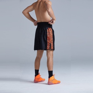 Bonne qualité nouveauté conception personnalisée solide Art martial MMA Shorts imprimé respirant taille moyenne 100% polyester écologique - Product Image 4