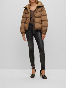 แจ็กเก็ตขนเป็ดกันน้ำกันลมสำหรับผู้หญิงแจ็กเก็ตขนเป็ดแบบลำลองสำหรับฤดูหนาว - Product Image 2