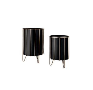 Featuring <b>a</b> smooth shiny gold surface ideal for living rooms bedrooms dining tables or hotel lobbies this elegant flower vase - Product Image 2