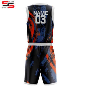 Maillots et shorts de basket-ball personnalisés professionnels confortables et respirants Tailles plus grandes Logo des joueurs de l'équipe de la ligue 100% polyester - Product Image 6