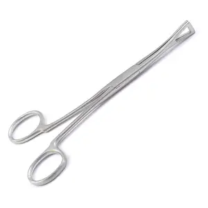 6 "oluklu olmayan Pennington forseps W/Out cırcır aracı hemostatik pense burun kıkırdak dudak Piercing araçları