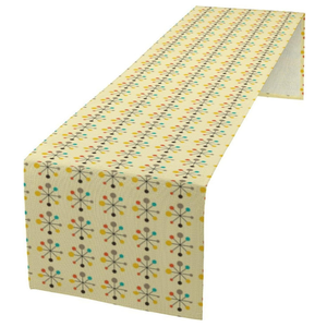 Chemin de table en lin pur rouge 100% de luxe | Tissu imprimé tissé écologique pour décor de fête et d'événement | Offre Spéciale en gros - Product Image 4