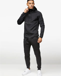 Survêtements de sport tissés personnalisables pour hommes, en polyester, pour la course, la marche et la randonnée - Product Image 1