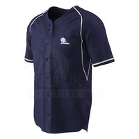 Jersey Baseball Unisex Laris Manis Desain Kustom Bernapas Ukuran Besar Dewasa Jahitan Rapi
