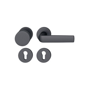 Manijas de Aluminio Minimalistas Tipo Roseta para Muebles, Paquete de 12, PZ DIN 1267 0810 0829 FSB 96mm 128mm para Puertas de Armarios y Uso en Gimnasios - Product Image 1